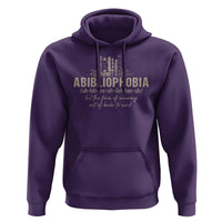 Abibliophobia Hoodie Funny Reading Bookworm Book Lover Reader Gift - Wonder Print Shop