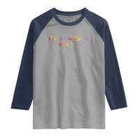 I Closed My Book to Be Here Raglan Shirt - Wonder Print Shop