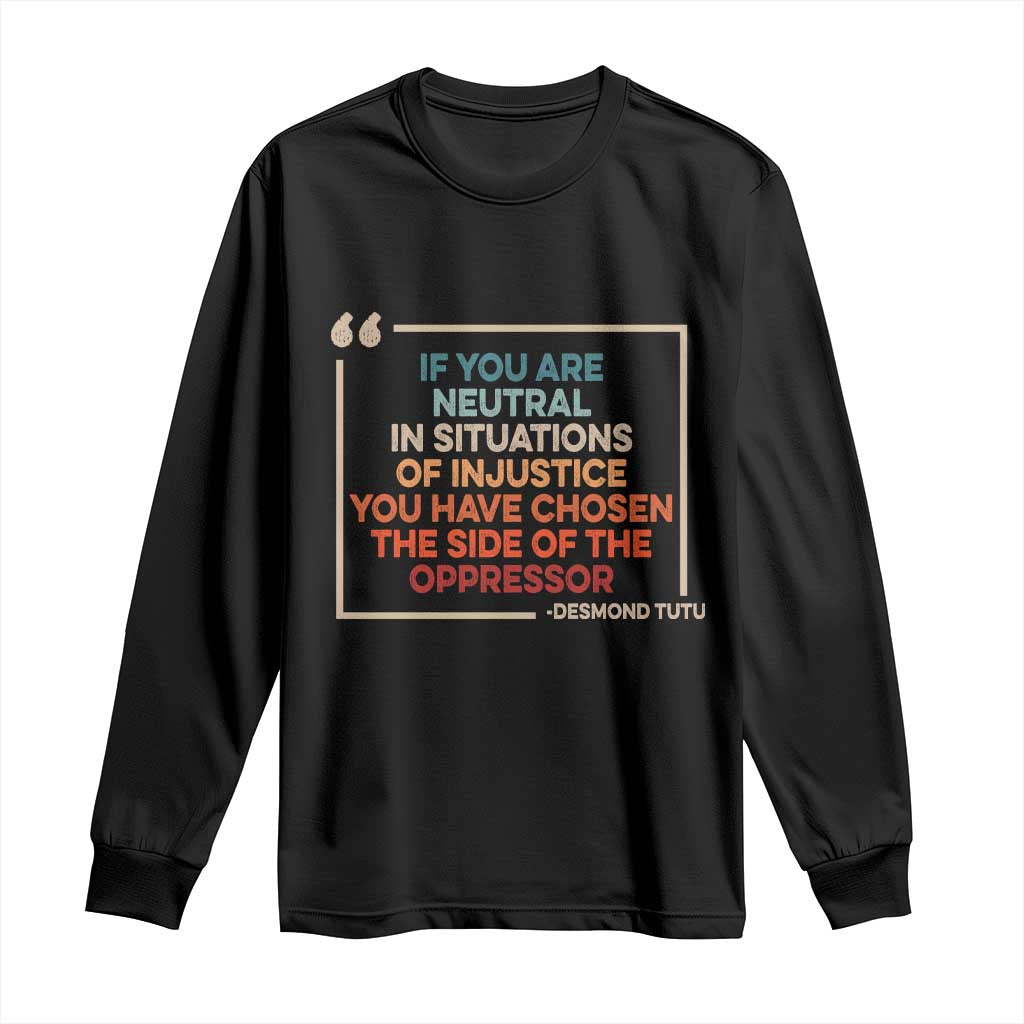 Human Rights Long Sleeve Shirt Feminist Equal Rights Social Justice
