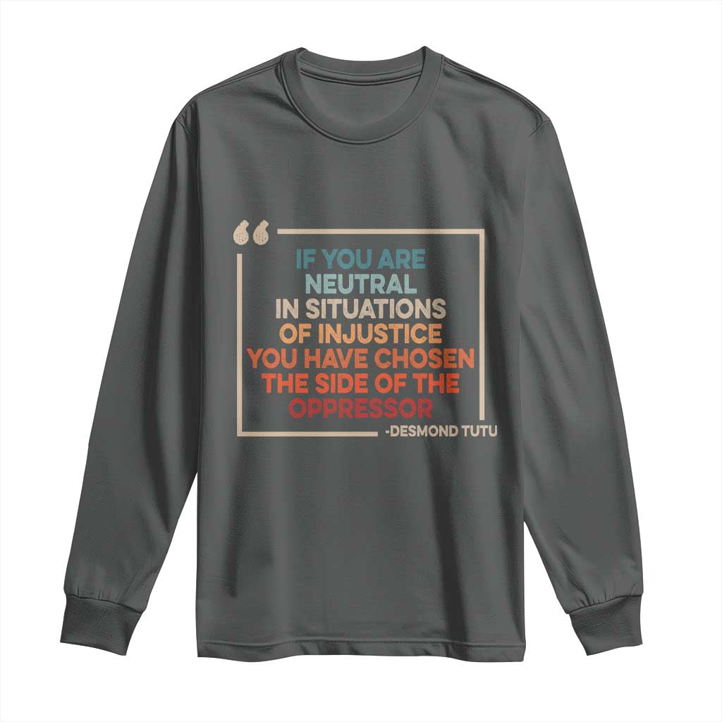 Human Rights Long Sleeve Shirt Feminist Equal Rights Social Justice