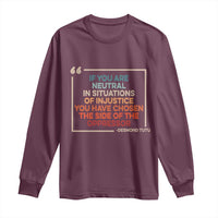 Human Rights Long Sleeve Shirt Feminist Equal Rights Social Justice