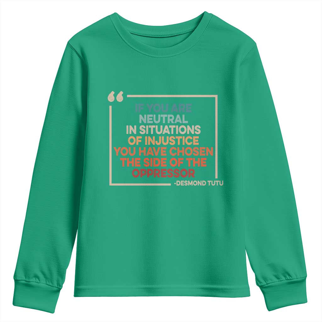 Human Rights Youth Sweatshirt Feminist Equal Rights Social Justice