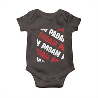 Pride Month Baby Onesie Padam Padam Heartbeat LGBTQ