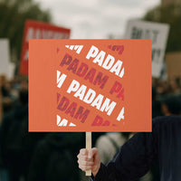 Pride Month Protest Sign Padam Padam Heartbeat LGBTQ - Wonder Print Shop