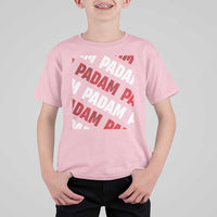 Pride Month T Shirt For Kid Padam Padam Heartbeat LGBTQ