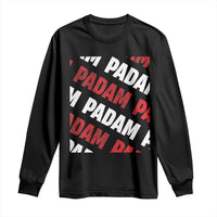 Pride Month Long Sleeve Shirt Padam Padam Heartbeat LGBTQ