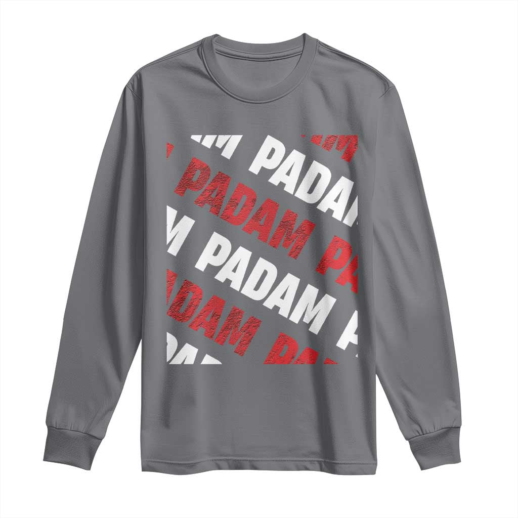 Pride Month Long Sleeve Shirt Padam Padam Heartbeat LGBTQ