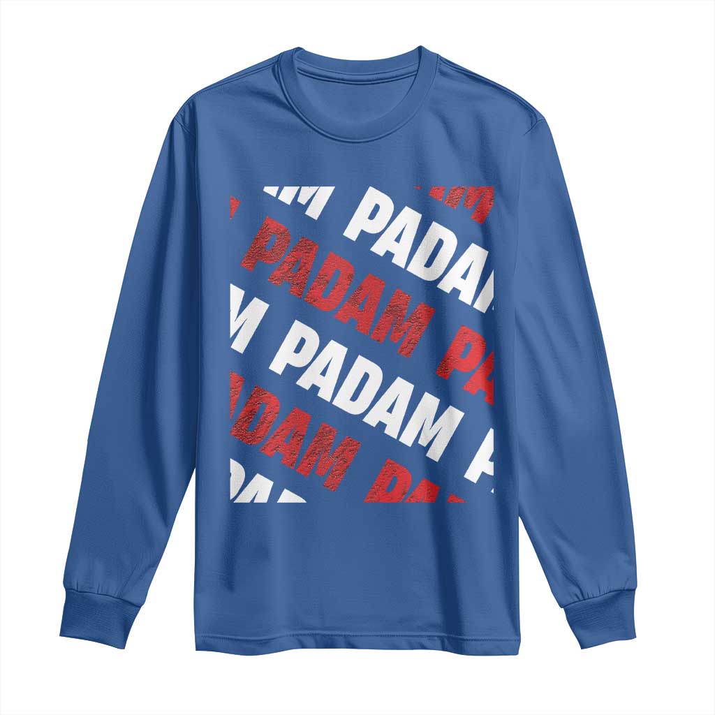 Pride Month Long Sleeve Shirt Padam Padam Heartbeat LGBTQ