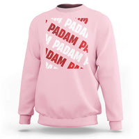 Pride Month Sweatshirt Padam Padam Heartbeat LGBTQ