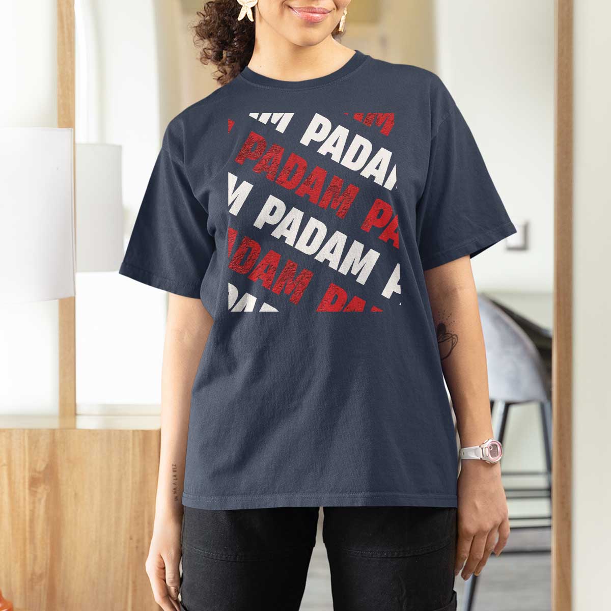 Pride Month T Shirt For Women Padam Padam Heartbeat LGBTQ