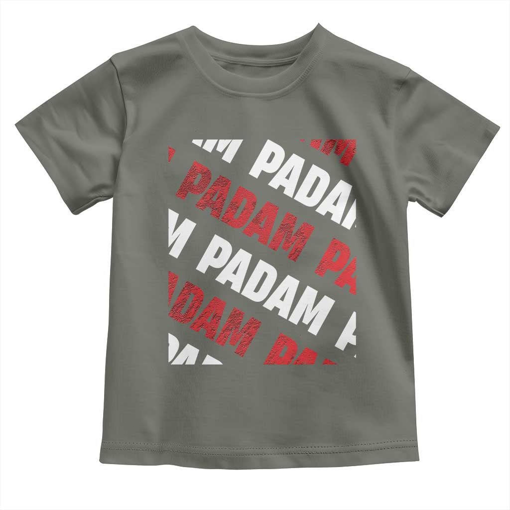 Pride Month Toddler T Shirt Padam Padam Heartbeat LGBTQ