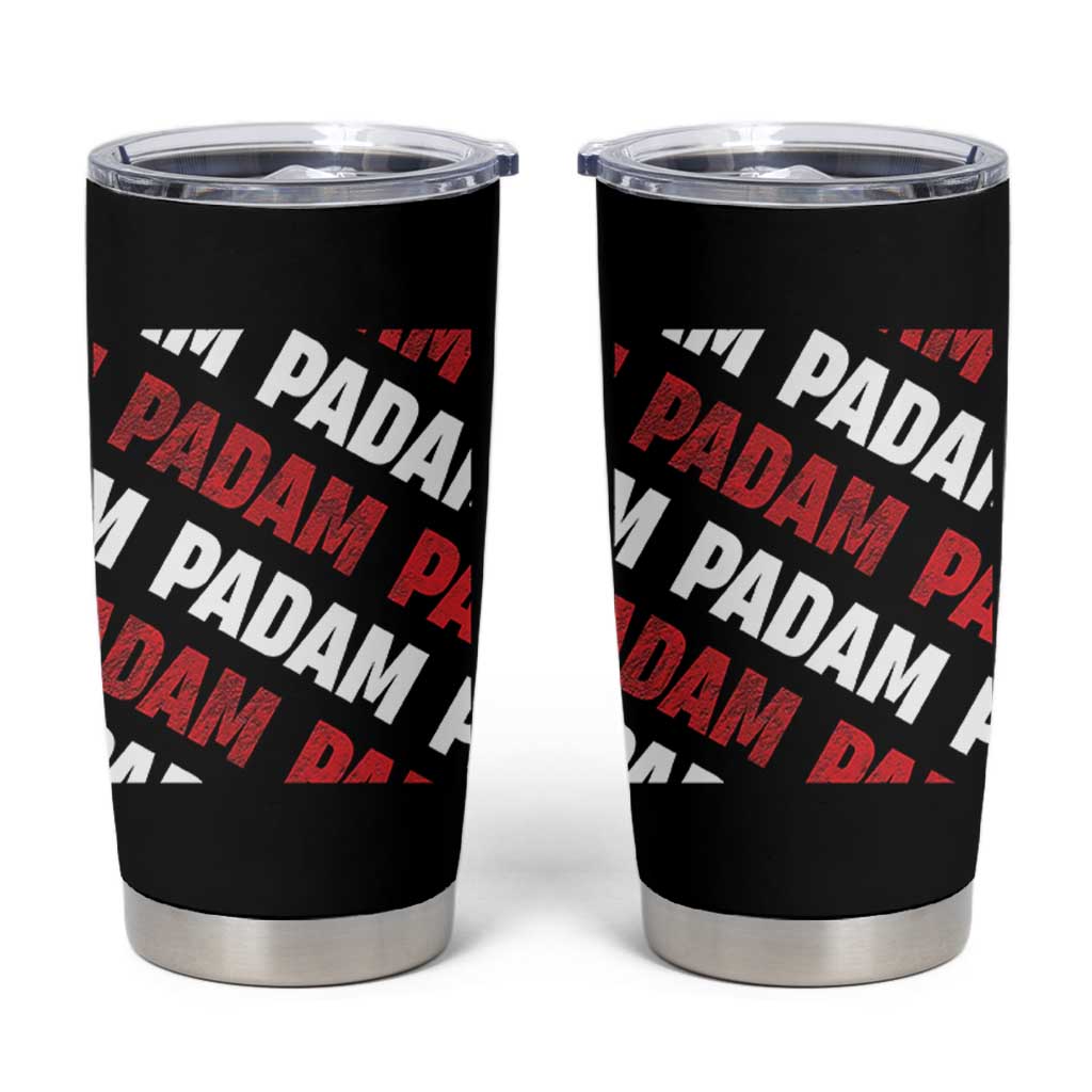 Pride Month Tumbler Cup Padam Padam Heartbeat LGBTQ