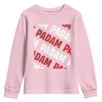Pride Month Youth Sweatshirt Padam Padam Heartbeat LGBTQ