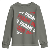 Pride Month Youth Sweatshirt Padam Padam Heartbeat LGBTQ