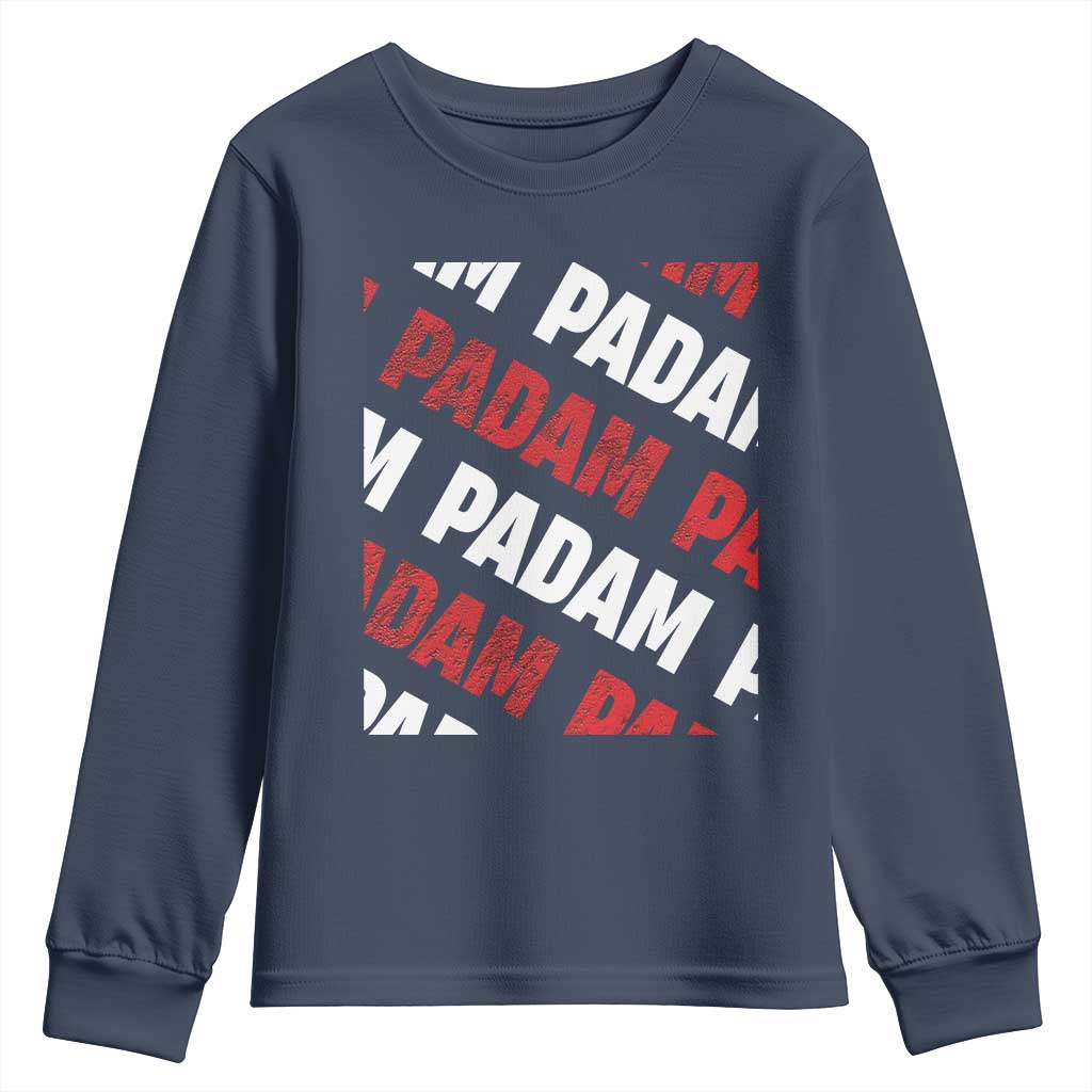 Pride Month Youth Sweatshirt Padam Padam Heartbeat LGBTQ