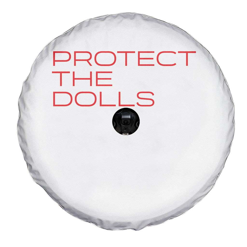 Protect The Dolls Spare Tire Cover Pride Month