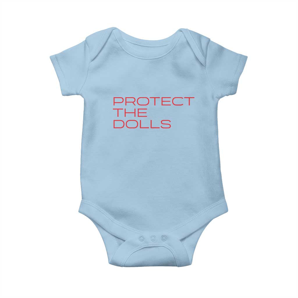 Protect The Dolls Baby Onesie Pride Month TS10