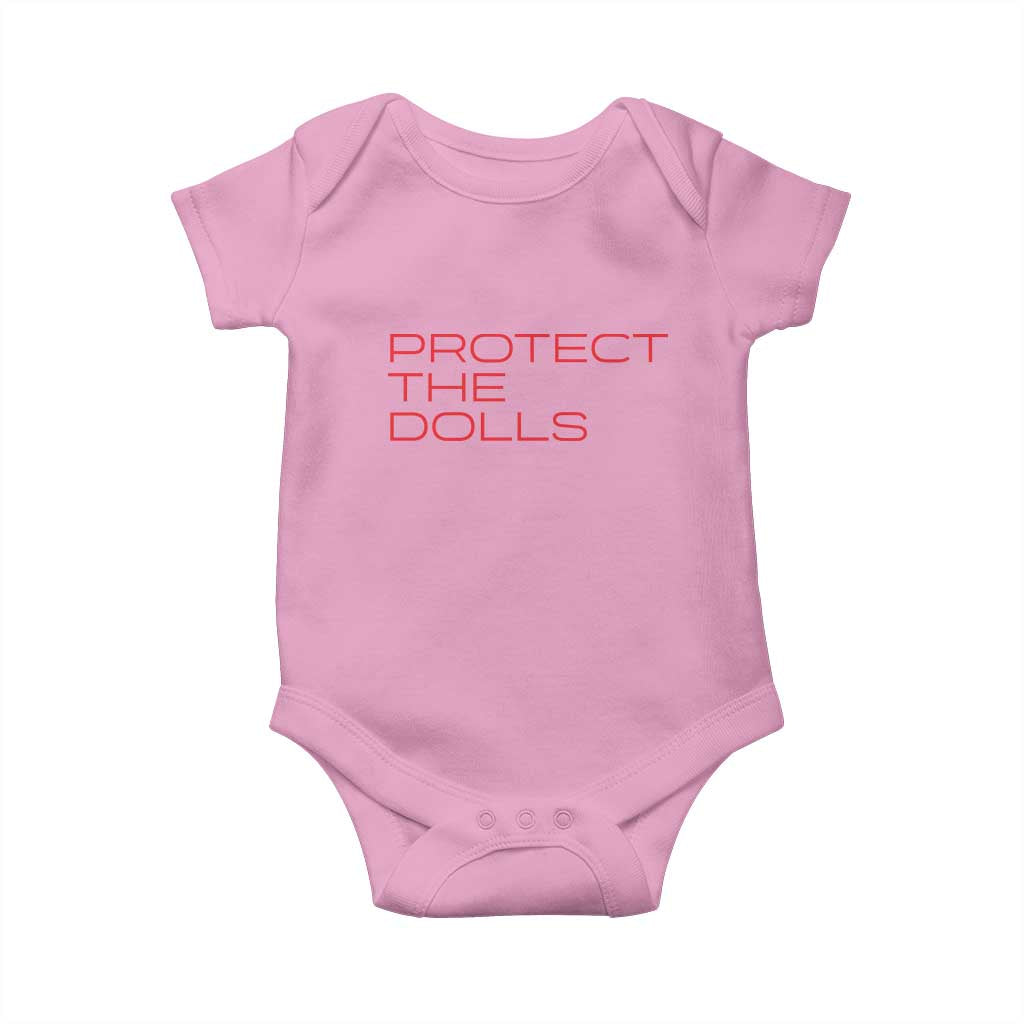 Protect The Dolls Baby Onesie Pride Month TS10