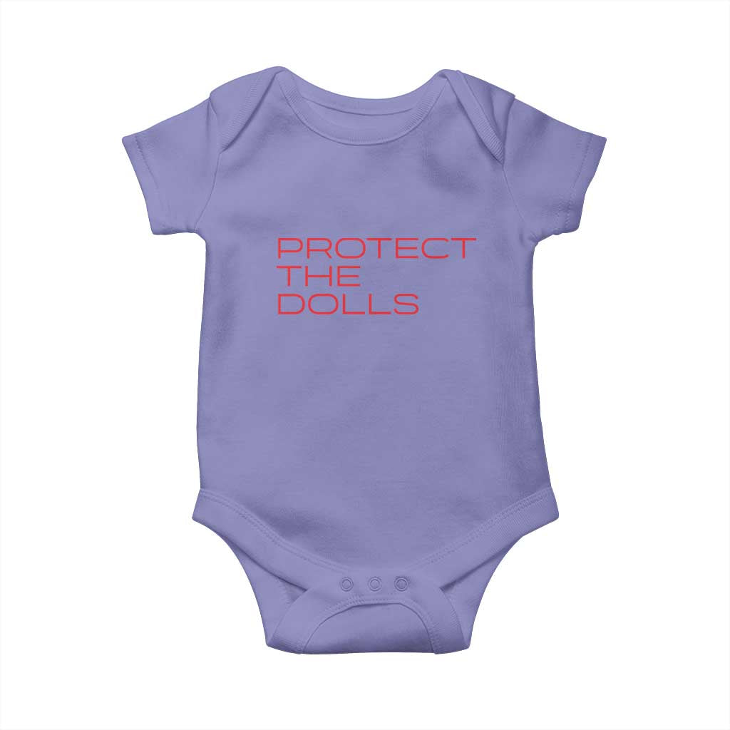 Protect The Dolls Baby Onesie Pride Month TS10