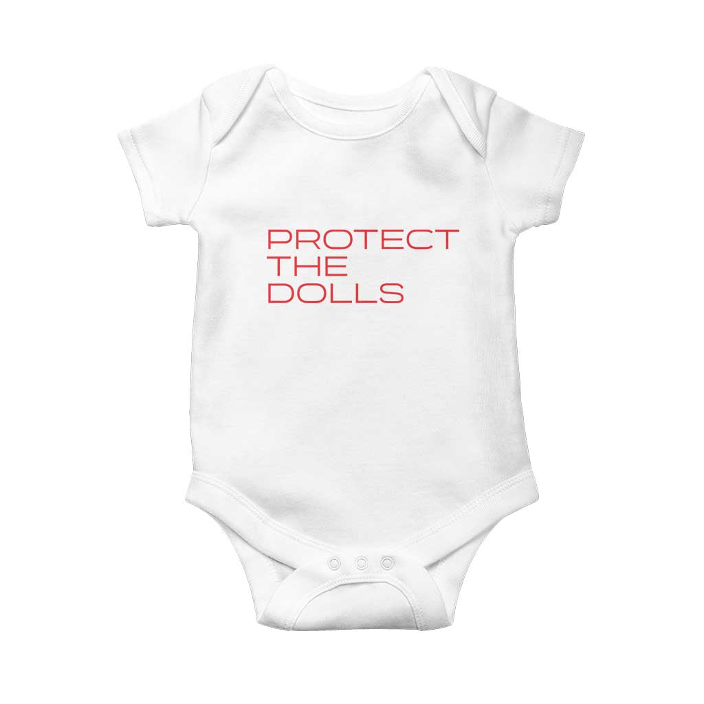 Protect The Dolls Baby Onesie Pride Month TS10