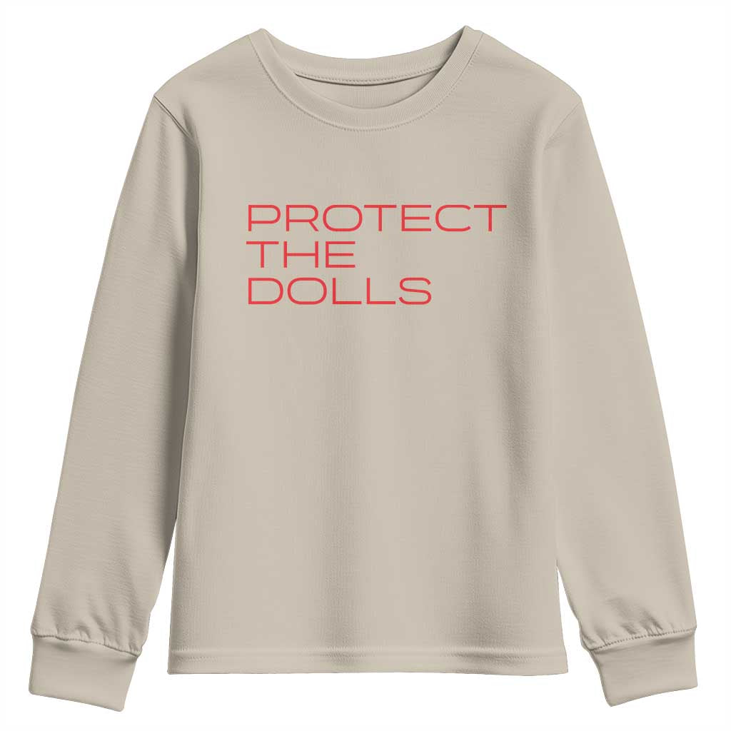 Protect The Dolls Youth Sweatshirt Pride Month TS10