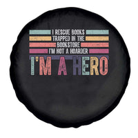 Book Lover Spare Tire Cover I Rescue Books - Wonder Print Shop