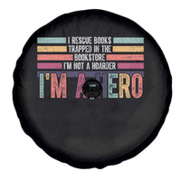 Book Lover Spare Tire Cover I Rescue Books - Wonder Print Shop