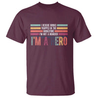 Book Lover T Shirt I Rescue Books - Wonder Print Shop