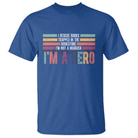Book Lover T Shirt I Rescue Books - Wonder Print Shop