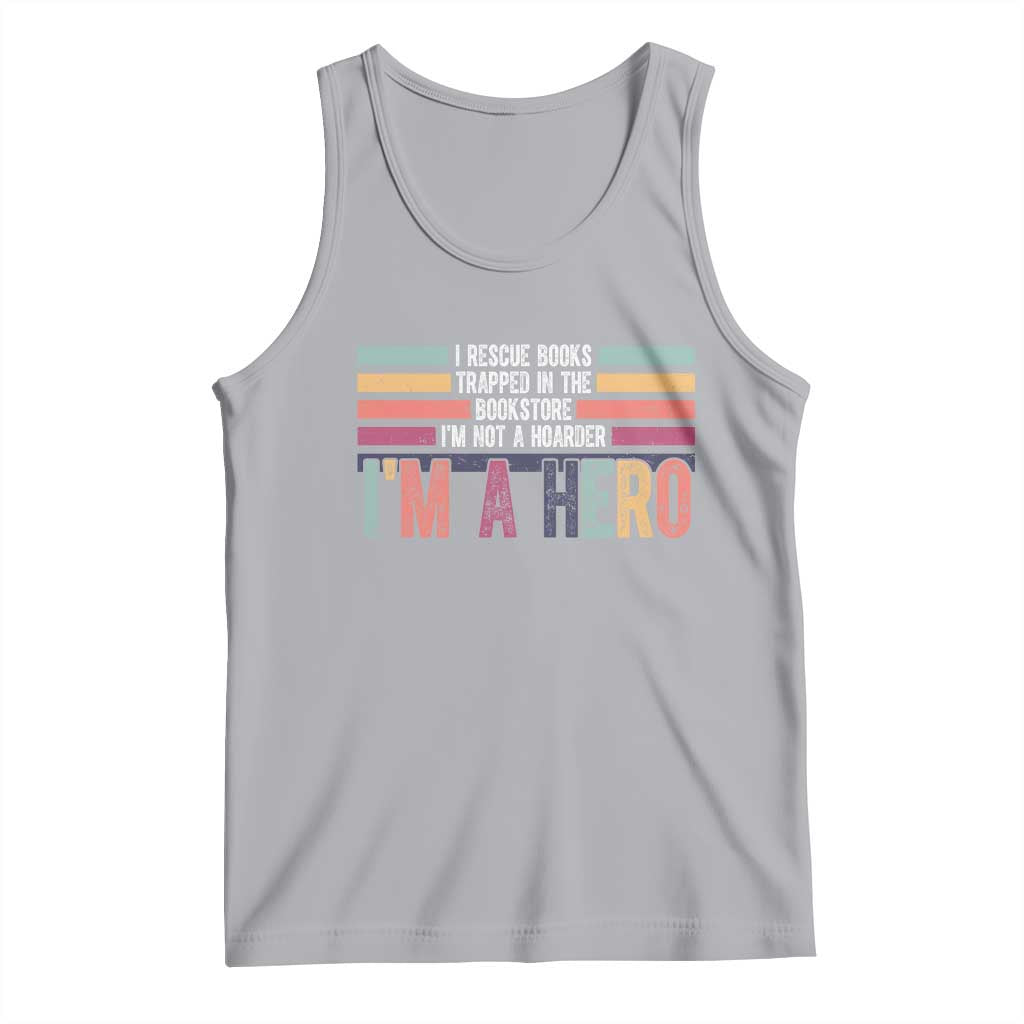 Book Lover Tank Top I Rescue Books - Wonder Print Shop