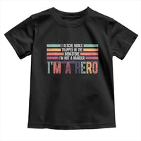 Book Lover Toddler T Shirt I Rescue Books - Wonder Print Shop