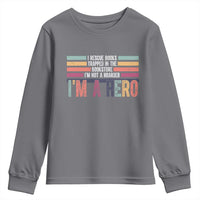 Book Lover Youth Sweatshirt I Rescue Books - Wonder Print Shop