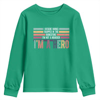 Book Lover Youth Sweatshirt I Rescue Books - Wonder Print Shop