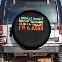 I Rescue Books Spare Tire Cover Funny Booksellers Bookworm Book Lover Reader Gift - Wonder Print Shop