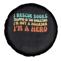 I Rescue Books Spare Tire Cover Funny Booksellers Bookworm Book Lover Reader Gift - Wonder Print Shop