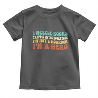 I Rescue Books Toddler T Shirt Funny Booksellers Bookworm Book Lover Reader Gift - Wonder Print Shop