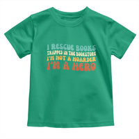 I Rescue Books Toddler T Shirt Funny Booksellers Bookworm Book Lover Reader Gift - Wonder Print Shop