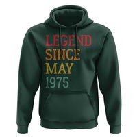Legend Since May 1975 Hoodie Vintage Retro 50th Birthday Gifts