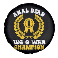 Bead Tug O War Champion Spare Tire Cover Funny Sarcastic Saying Weird Gag Gift