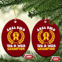 Bead Tug O War Champion Ceramic Ornament Funny Sarcastic Saying Weird Gag Gift - Wonder Print Shop