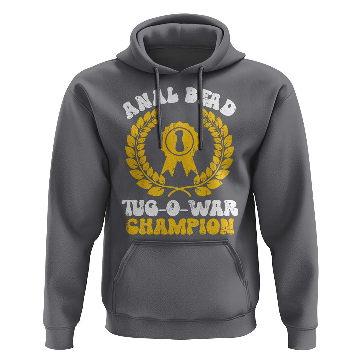 Bead Tug O War Champion Hoodie Funny Sarcastic Saying Weird Gag Gift