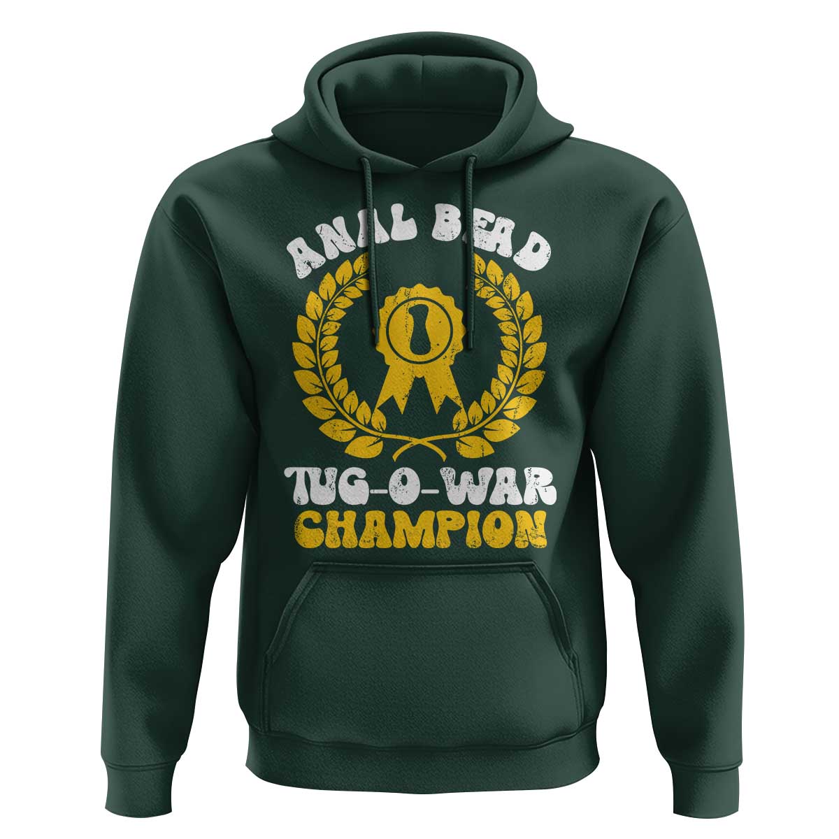 Bead Tug O War Champion Hoodie Funny Sarcastic Saying Weird Gag Gift