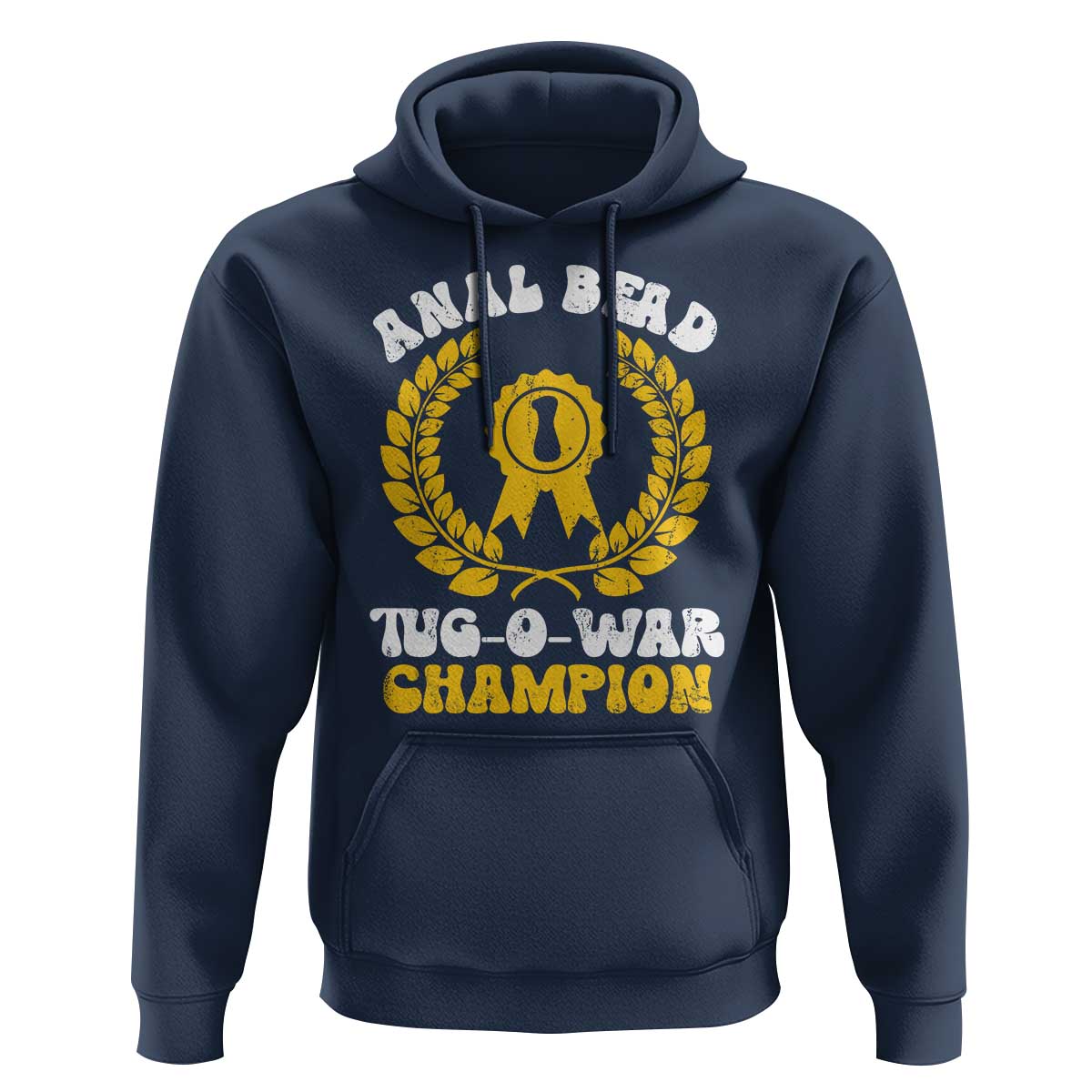 Bead Tug O War Champion Hoodie Funny Sarcastic Saying Weird Gag Gift