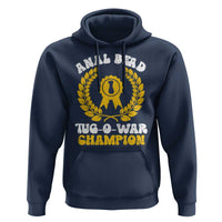 Bead Tug O War Champion Hoodie Funny Sarcastic Saying Weird Gag Gift