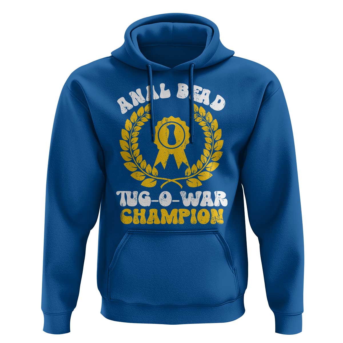 Bead Tug O War Champion Hoodie Funny Sarcastic Saying Weird Gag Gift