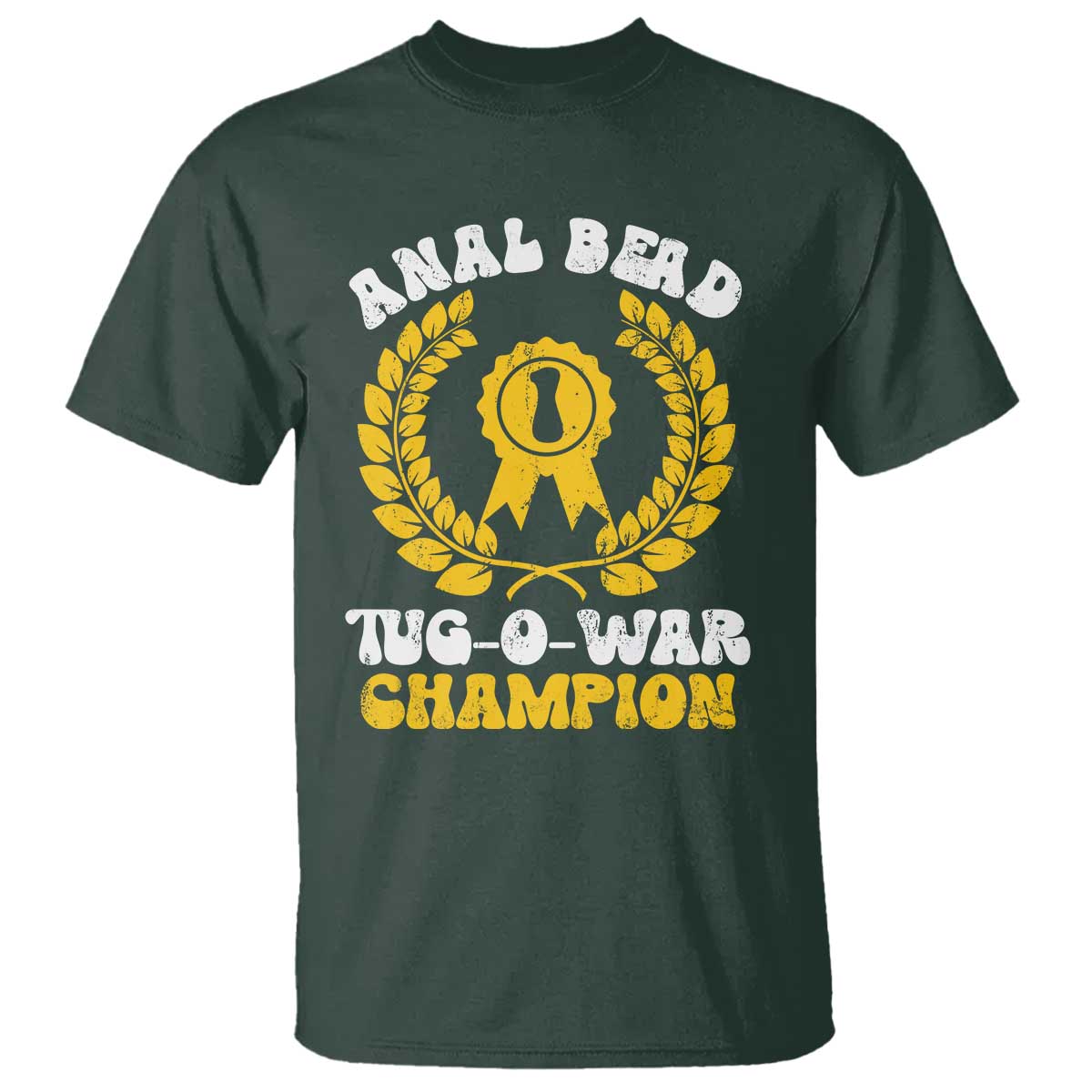 Bead Tug O War Champion T Shirt Funny Sarcastic Saying Weird Gag Gift