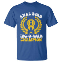 Bead Tug O War Champion T Shirt Funny Sarcastic Saying Weird Gag Gift