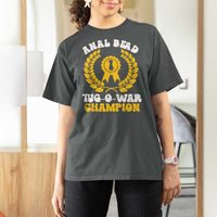 Bead Tug O War Champion T Shirt For Women Funny Sarcastic Saying Weird Gag Gift