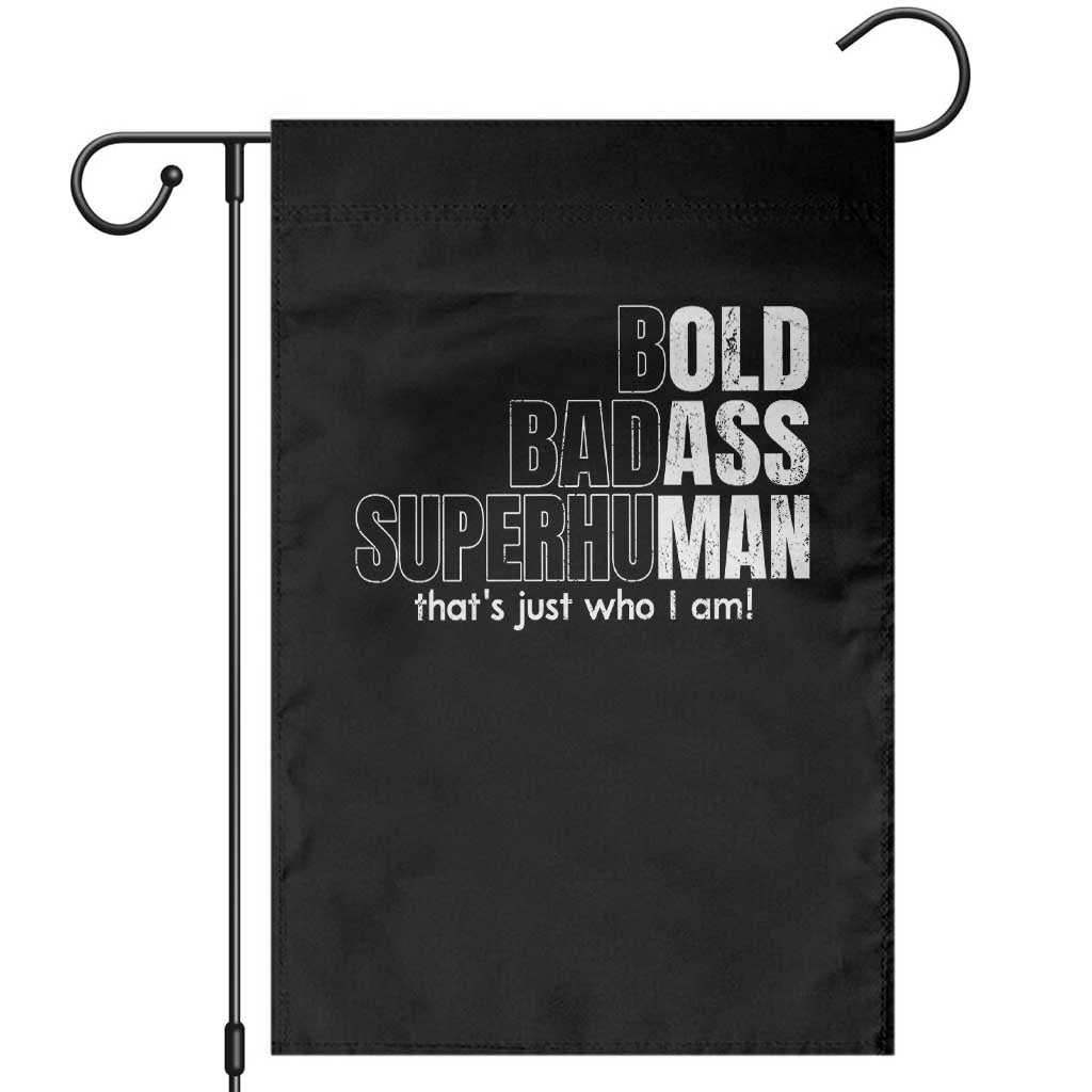 Funny Bald Dad Garden Flag Old Man Saying Gag Gift Fathers Day - Wonder Print Shop
