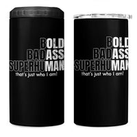 Funny Bald Dad 4 in 1 Can Cooler Tumbler Old Man Saying Gag Gift Fathers Day - Wonder Print Shop